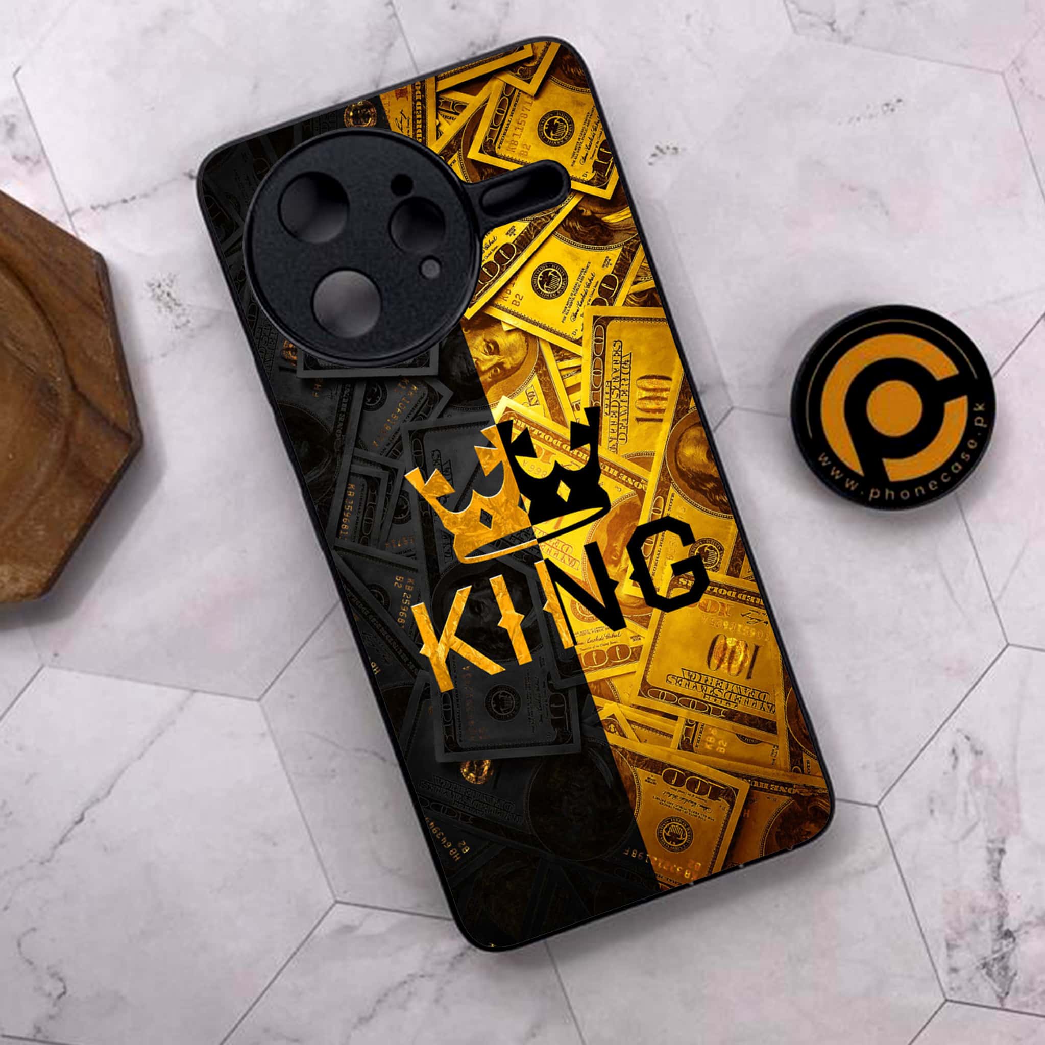 Xiaomi Poco F7 Ultra 5G - King 2.0 Series - Premium Metal Printed soft Bumper shock Proof Case