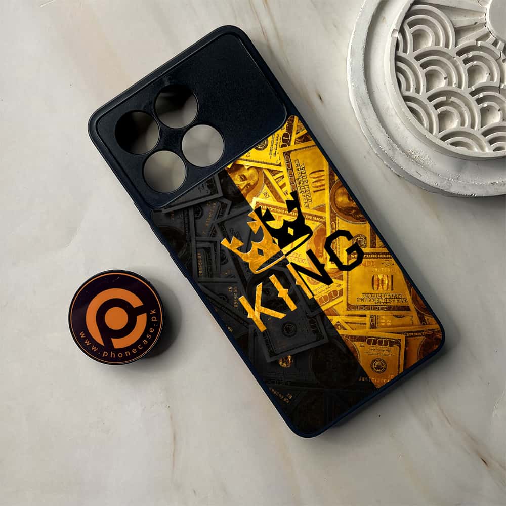 Xiaomi Poco F6 Pro - King 2.0 Series - Premium Metal Printed soft Bumper shock Proof Case