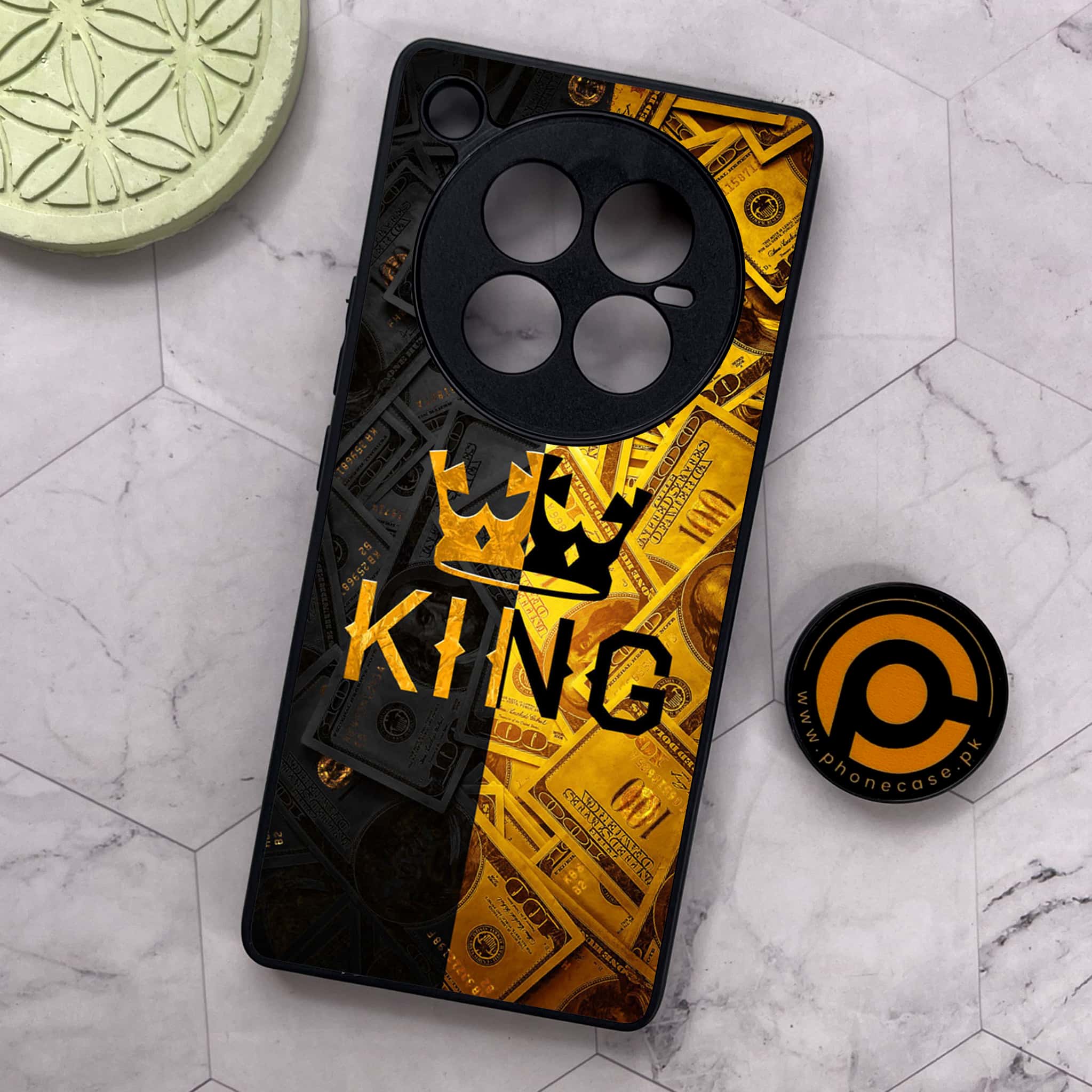 Infinix Zero 40 5G - King 2.0 Series - Premium Metal Printed soft Bumper shock Proof Case