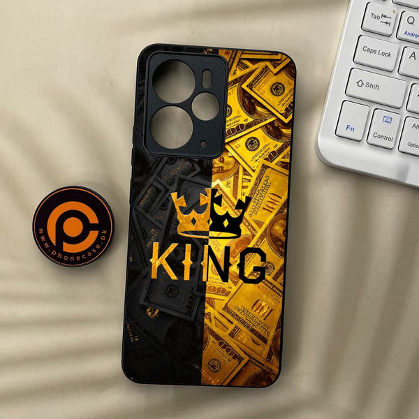 Realme 14 5G - King 2.0 Series - Premium Metal Printed soft Bumper Shock Proof Case