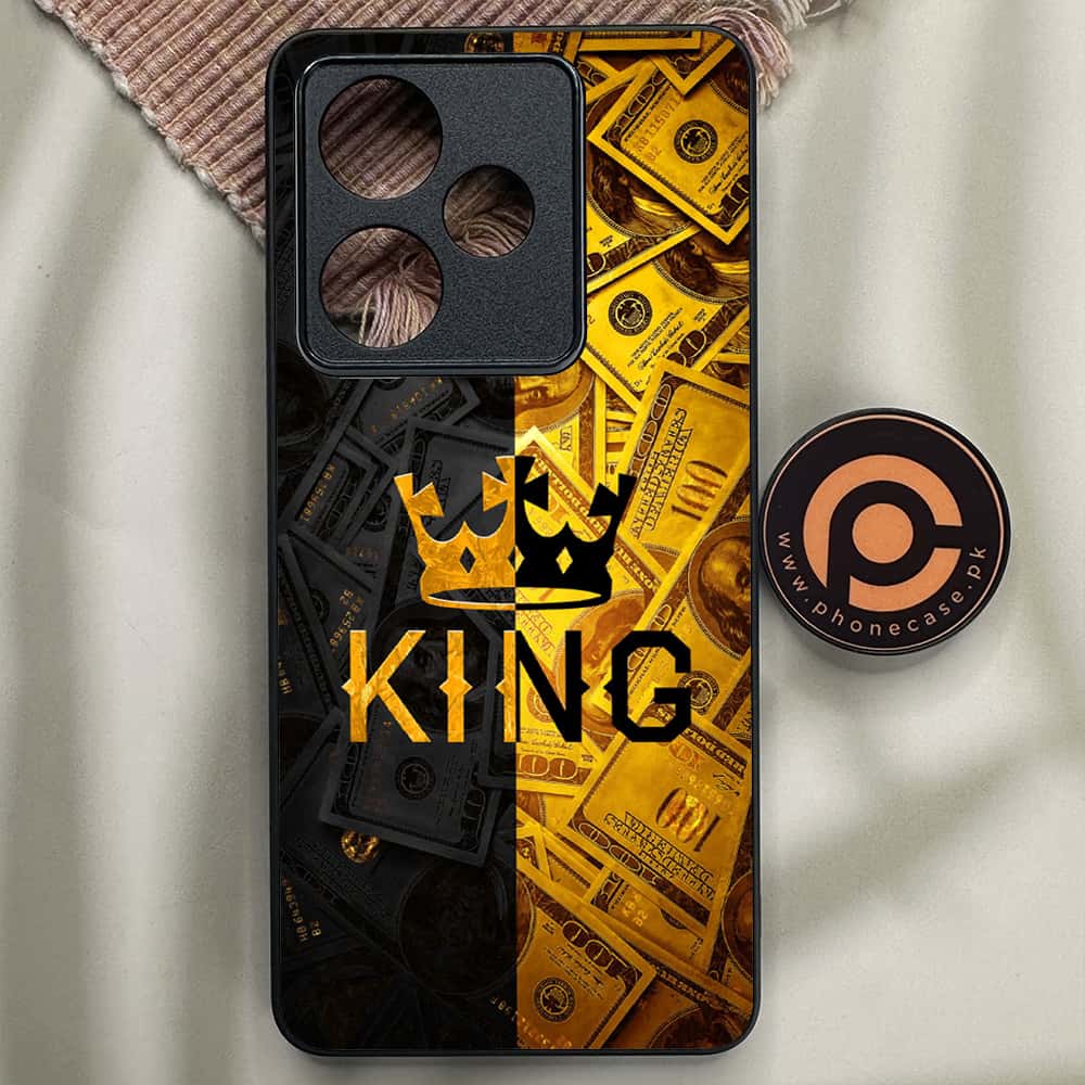 Realme GT 7 - King 2.0 Series - Premium Metal Printed soft Bumper shock Proof Case