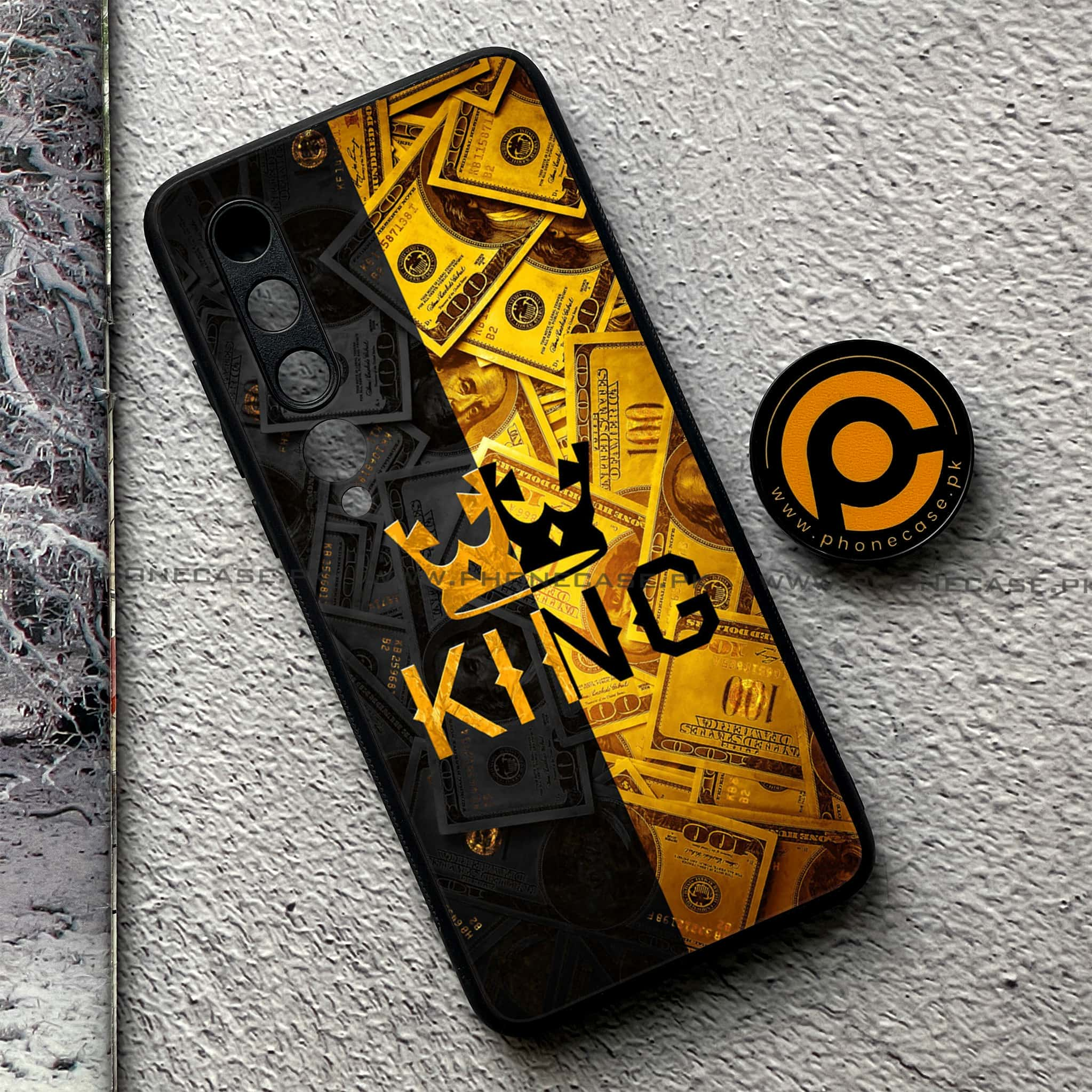 Xiaomi Mi 10 - King 2.0 Series - Premium Printed Glass soft Bumper shock Proof Case