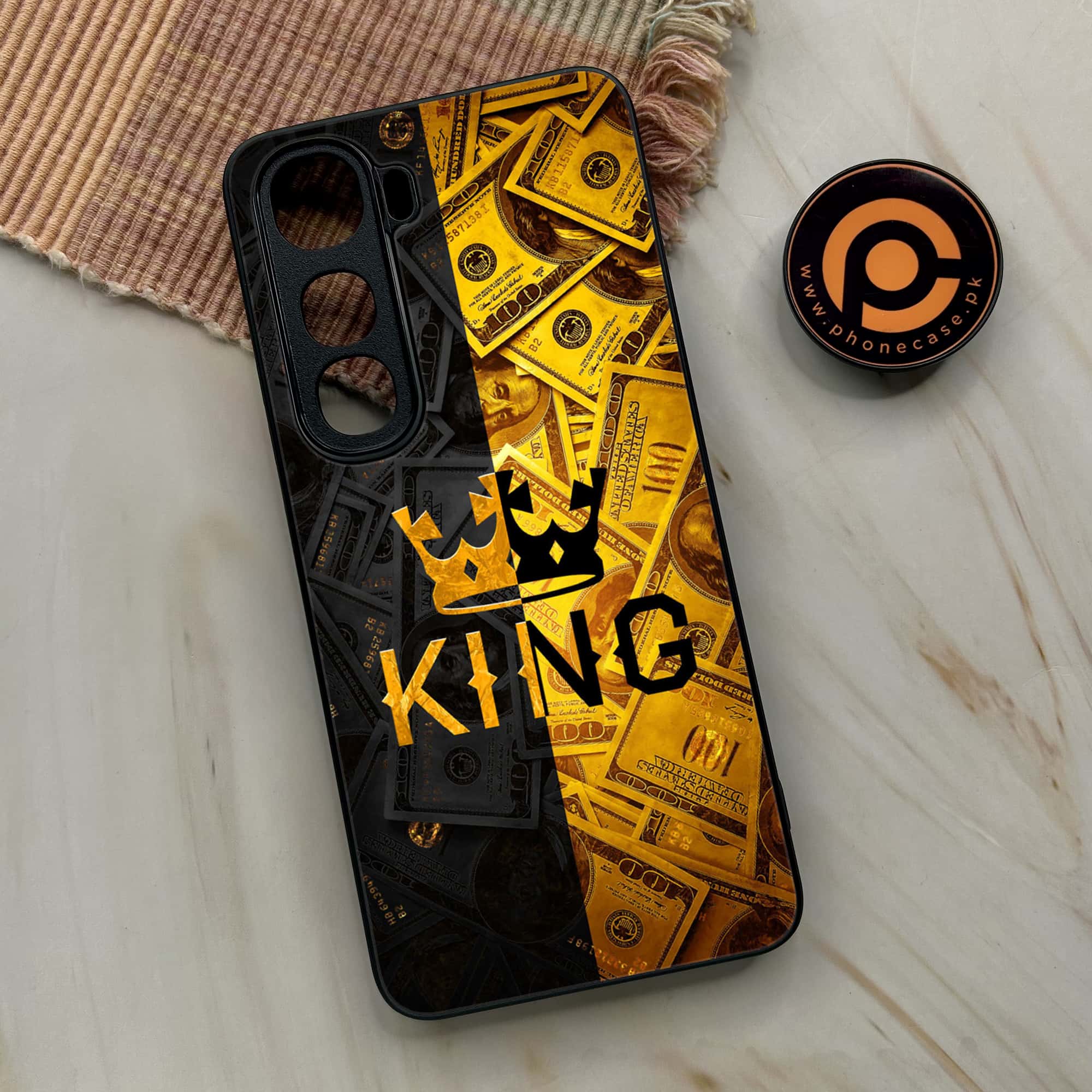 Vivo Y400 - King 2.0 Series - Premium Metal Printed soft Bumper shock Proof Case
