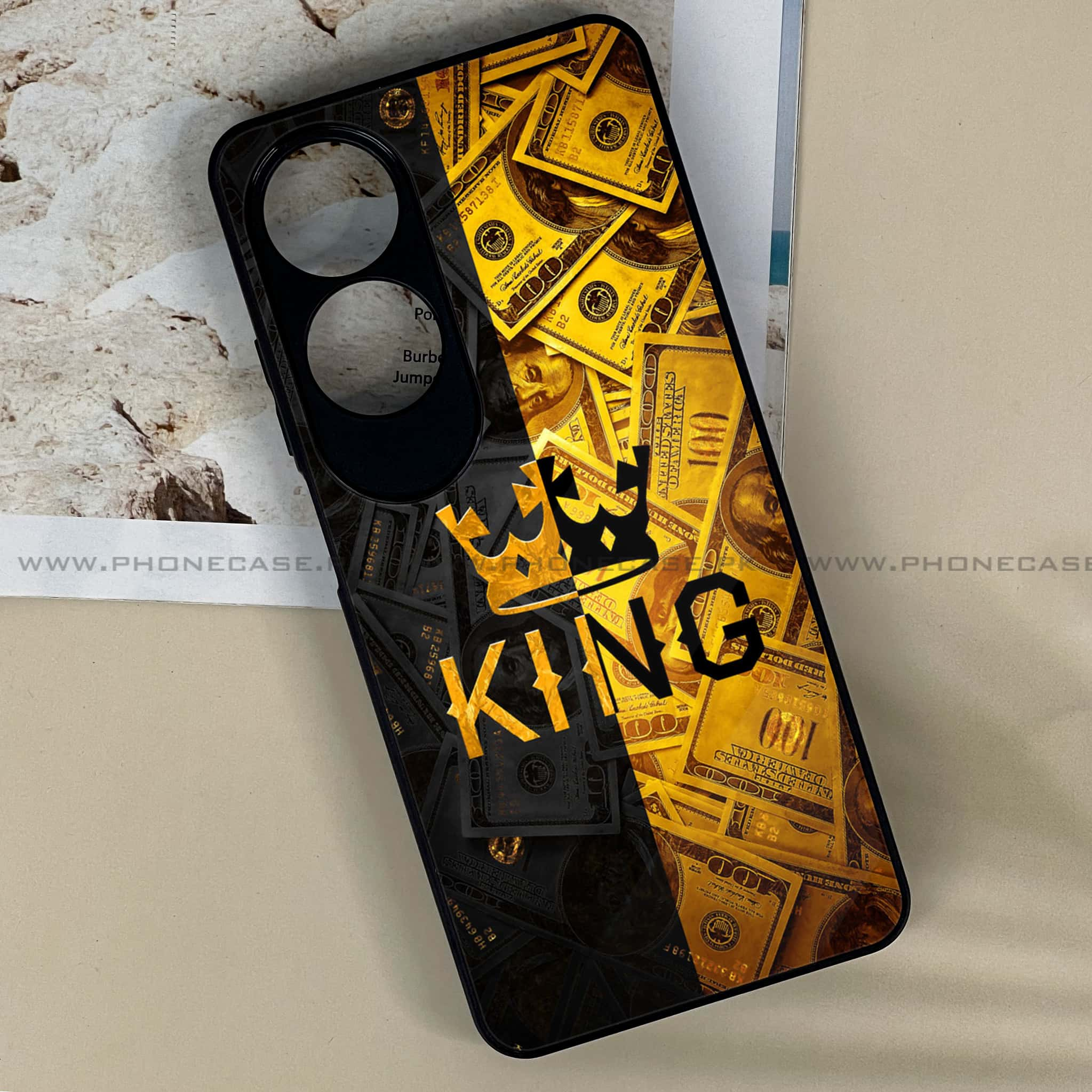 Oppo A60 - King 2.0 Series - Premium Printed Metal soft Bumper shock Proof Case