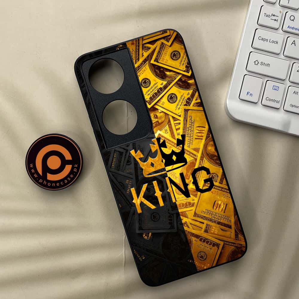 Honor X7b - King 2.0 Series - Premium Metal  Printed soft Bumper shock Proof Case
