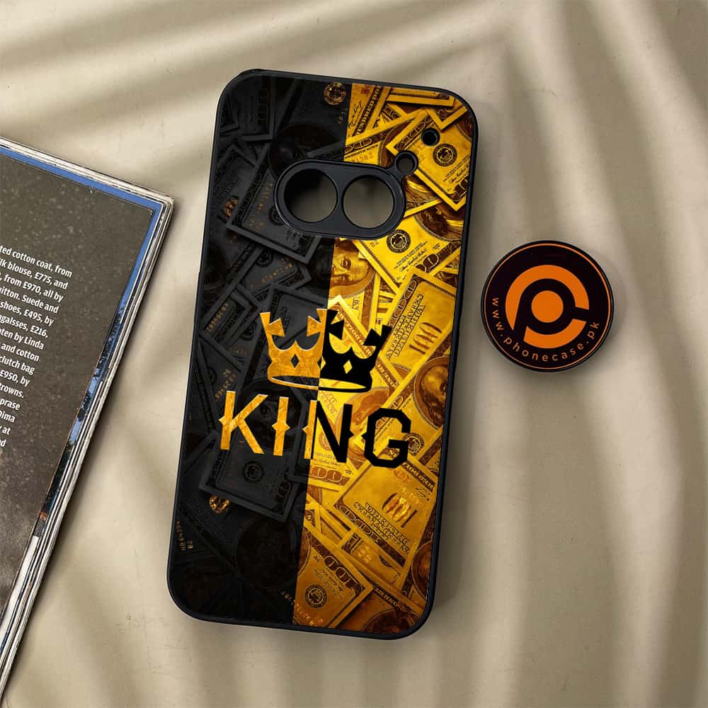 Nothing Phone (2a) - King 2.0 Series - Premium Metal Printed soft Bumper Shock Proof Case