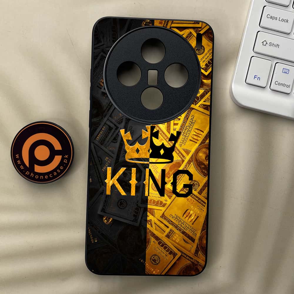 Vivo X200 - King 2.0 Series - Premium Metal  Printed soft Bumper shock Proof Case