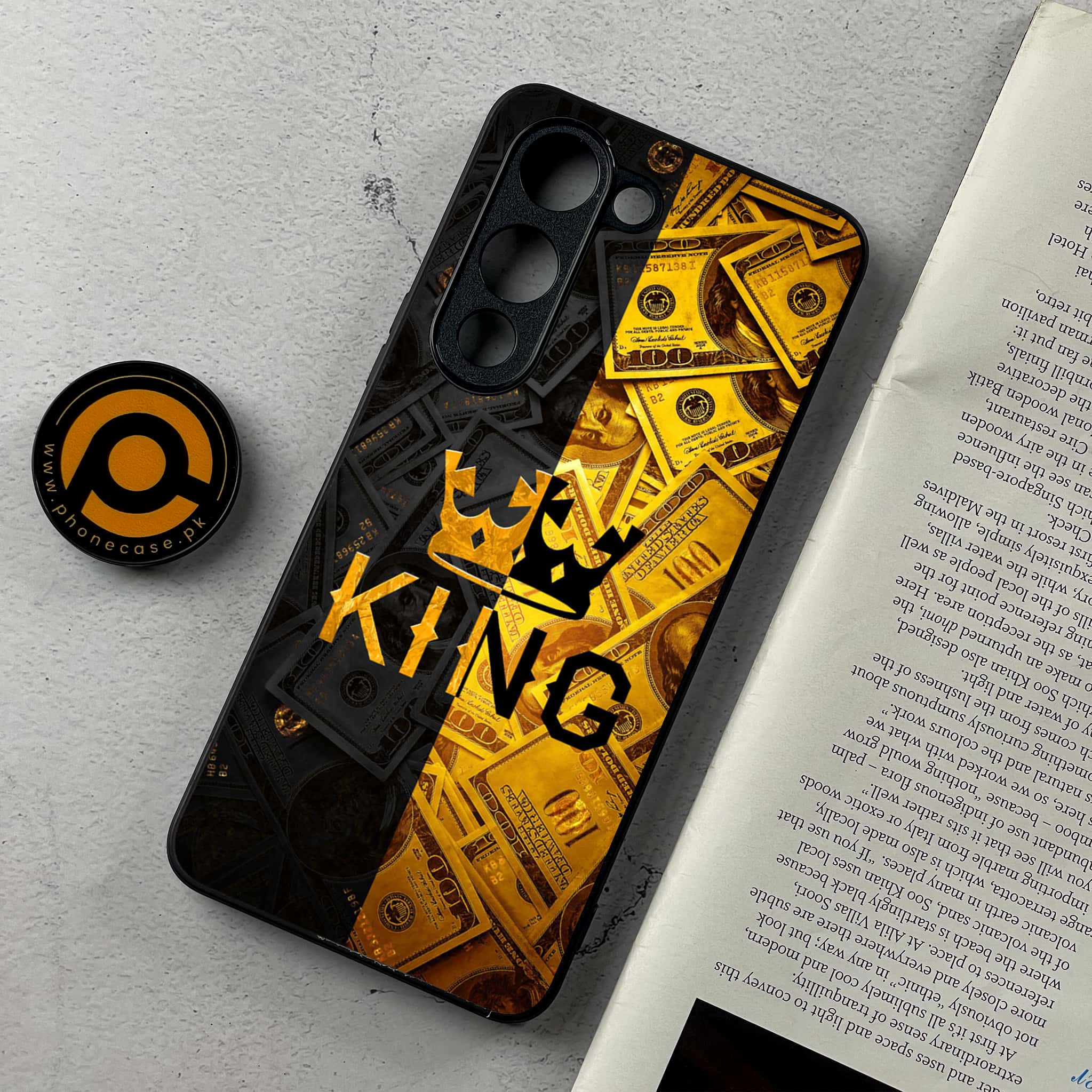 Vivo Y04 - King 2.0 Series - Premium Metal Printed Soft Bumper Shockproof Case