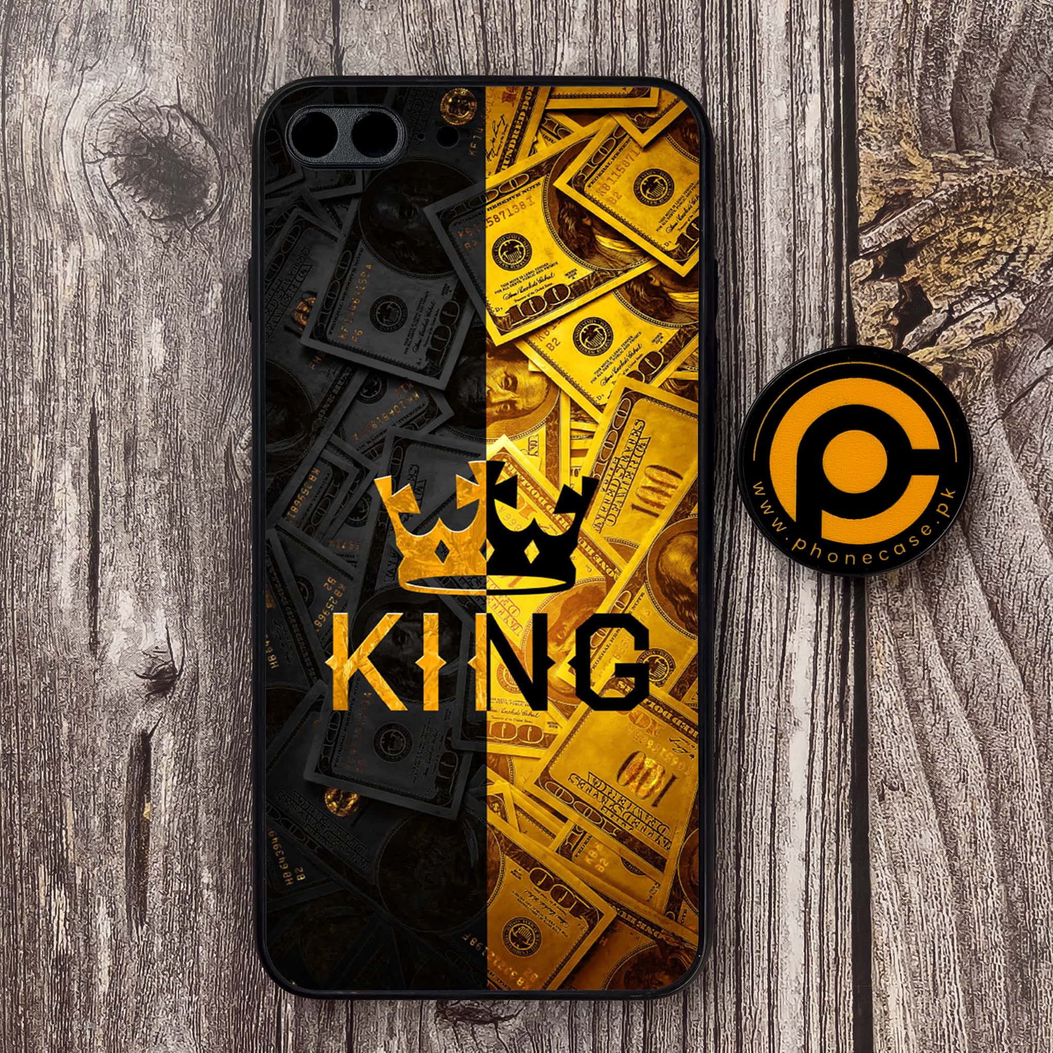 iPhone 7 Plus - King Series V 2.0 Series - Premium Metal Printed soft Bumper shock Proof Case