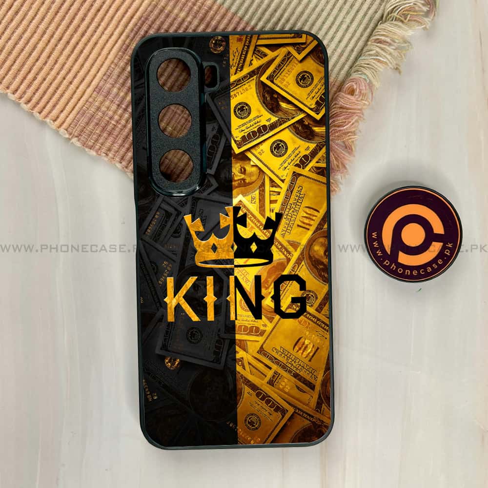 Infinix Hot 60i - King 2.0 Series - Premium Metal Printed soft Bumper shock Proof Case