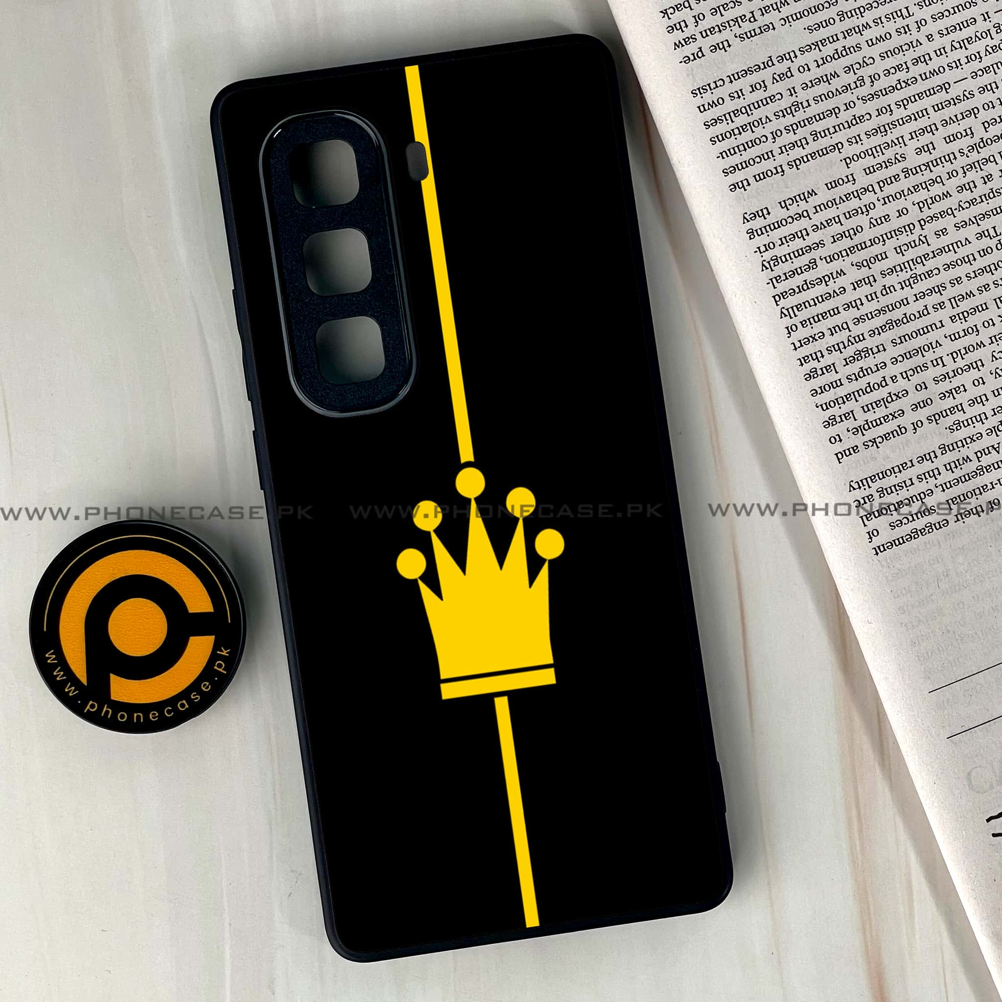 King 2.0 Series - HQ Ultra Shine Premium Metal Phone Case All Models