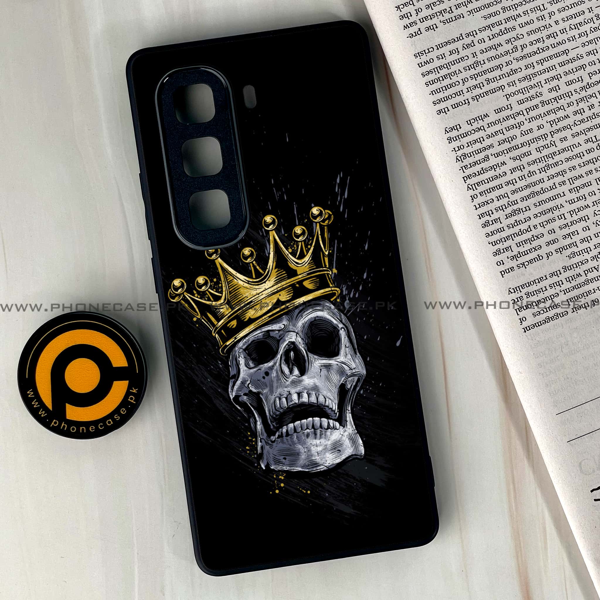 King 2.0 Series - HQ Ultra Shine Premium Metal Phone Case All Models