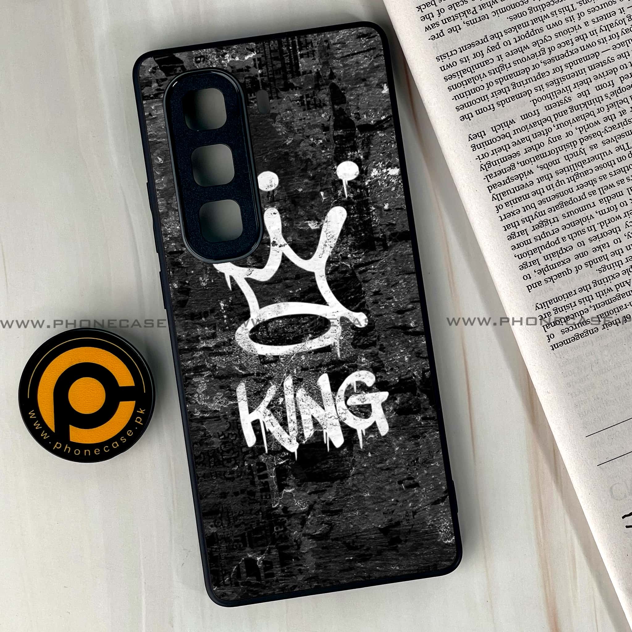 King 2.0 Series - HQ Ultra Shine Premium Metal Phone Case All Models