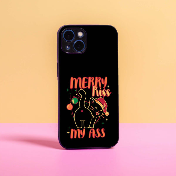 Kiss Me Glass Case - Premium Metal Case All Models