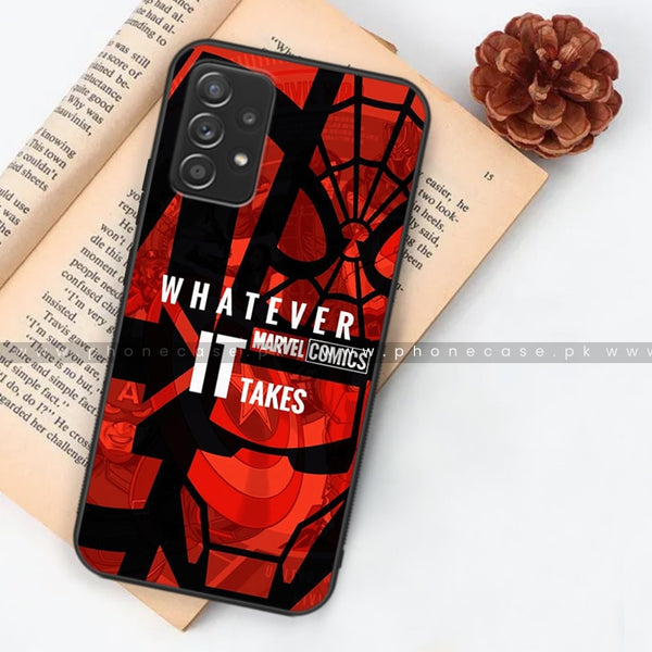 Deadpool Marvel Design Premium Glass Phone Case All Models