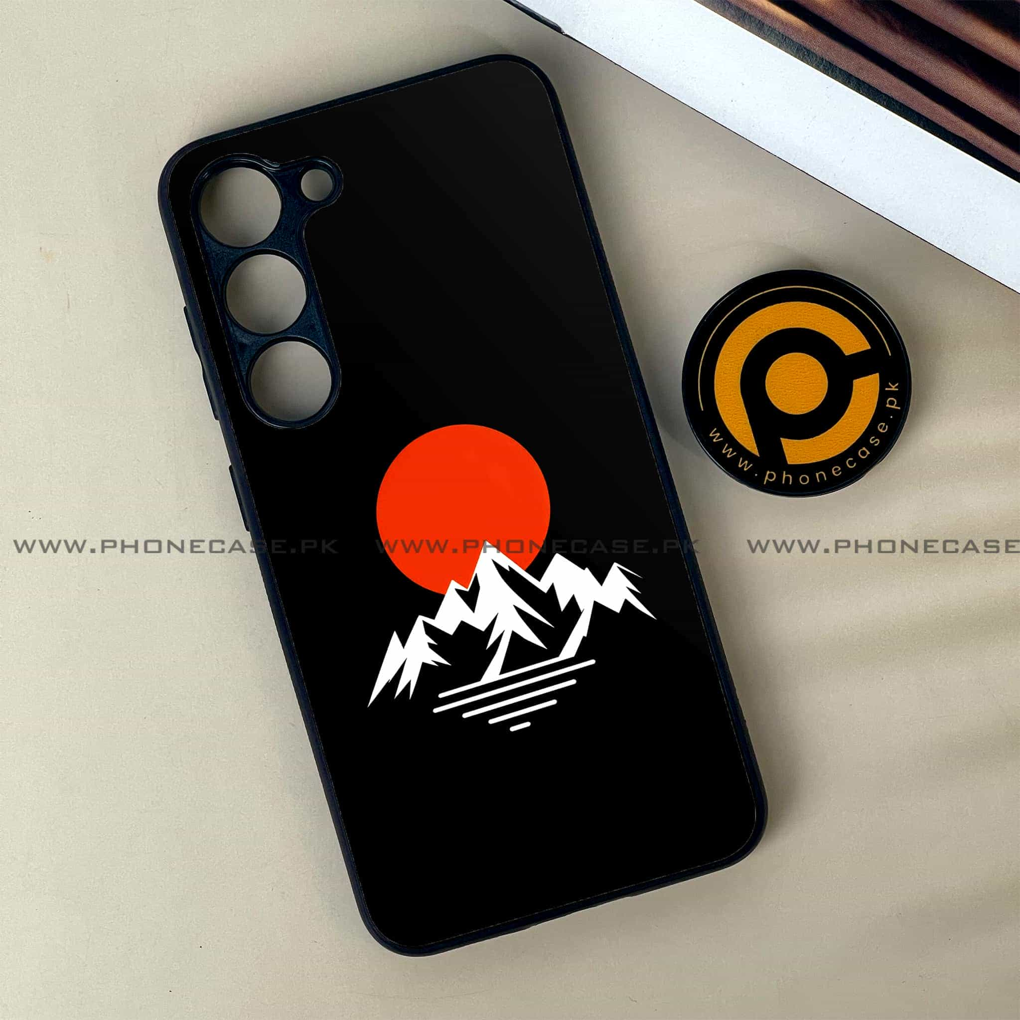 Minimalistic Design - Premium Printed Metal soft Bumper shock Proof Case All Models