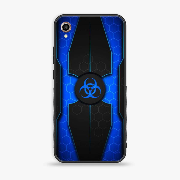 Vivo Y91C - Biohazard Sign Series - Premium Printed Glass soft Bumper shock Proof Case