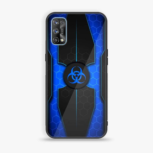 Realme 7 Pro - Biohazard Sign Design 1 - Premium Printed Glass soft Bumper shock Proof Case CS-33188
