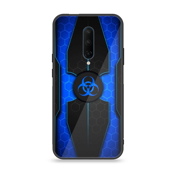 OnePlus 7 Pro - Biohazard Sign Design 1 - Premium Metal Printed soft Bumper Shock Proof Case CS-9561 CS-26062 CS-41515
