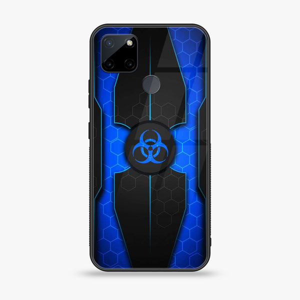 Realme C25Y - Biohazard Sign Series - Premium Printed Glass soft Bumper shock Proof Case