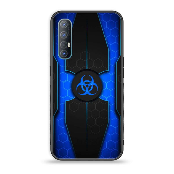 Oppo Find X2 Neo - Biohazard Sign Series - Premium Printed Glass soft Bumper shock Proof Case