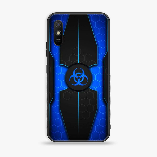 Xiaomi Redmi 9i - Biohazard Sign Series - Premium Printed Glass soft Bumper shock Proof Case