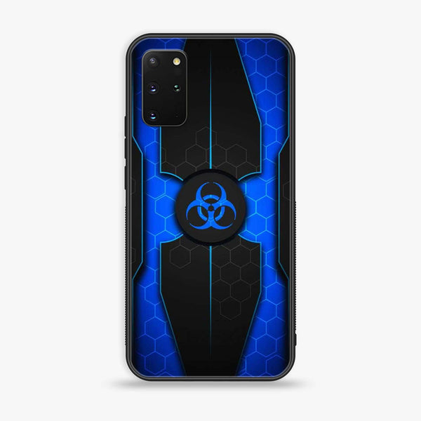 Galaxy S20 Plus - Biohazard Sign Design 1- Premium Printed Glass soft Bumper shock Proof CaseCS-34567
