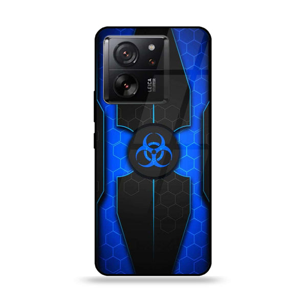 Xiaomi 13T - Biohazard Sign Series - Premium Printed Glass soft Bumper shock Proof Case