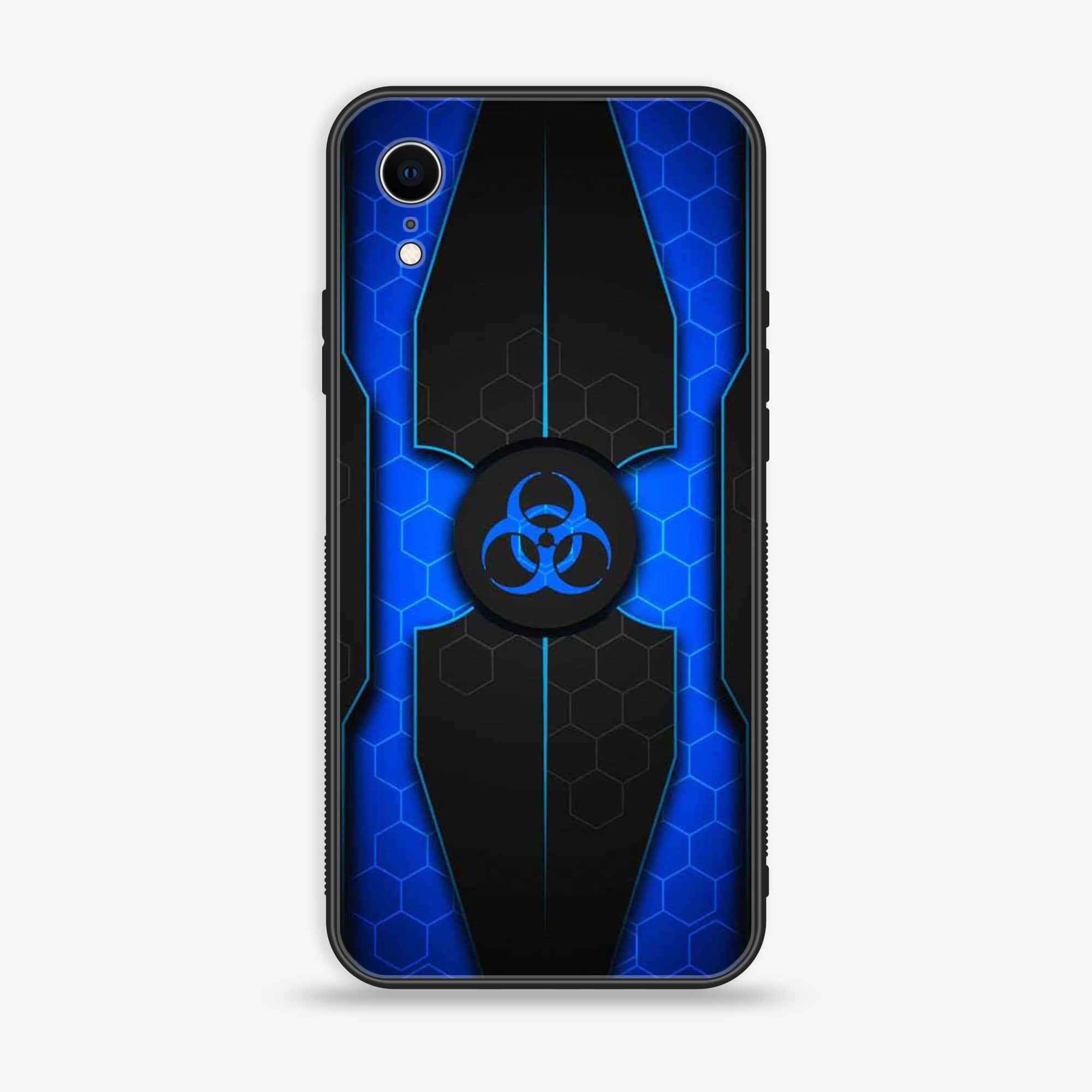 iPhone XR - Biohazard Sign - Premium Printed Glass soft Bumper shock Proof Case