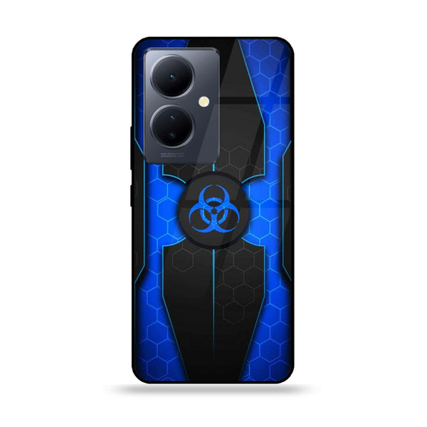 Vivo Y78 - Biohazard Sign Series - Premium Printed Glass soft Bumper shock Proof Case