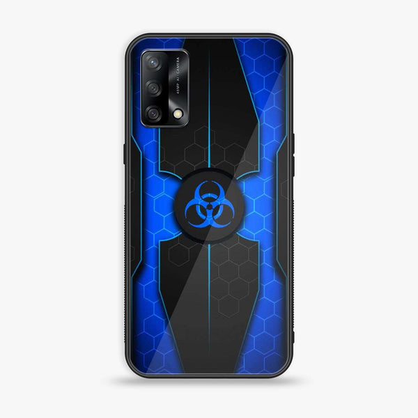 Oppo F19s - Biohazard Sign Series - Premium Metal Printed soft Bumper shock Proof Case