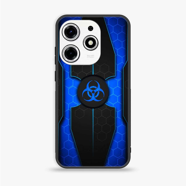 Tecno Spark 10 Pro - Biohazard Sign Design 1 - Premium Printed Glass soft Bumper shock Proof Case CS-14502 CS-15248 CS-15492