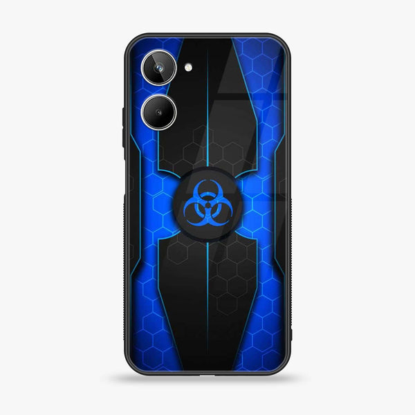 Realme 10 4G - Biohazard Sign Series - Premium Printed Glass soft Bumper shock Proof Case