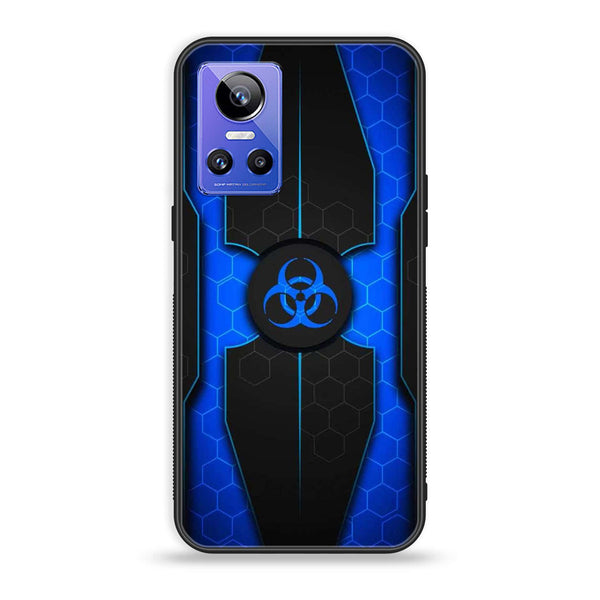 Realme GT Neo 3 - Biohazard Sign Series - Premium Printed Glass soft Bumper shock Proof Case
