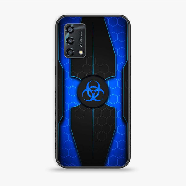 Oppo Reno 6 Lite - Biohazard Sign Series - Premium Printed Glass soft Bumper shock Proof Case