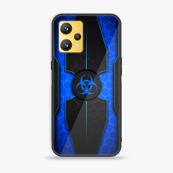 Realme 9 - Biohazard Sign Series - Premium Printed Glass soft Bumper shock Proof Case