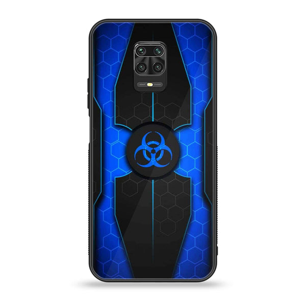 Xiaomi Redmi Note 9 Pro - Biohazard Sign Series - Premium Printed Glass soft Bumper shock Proof Case