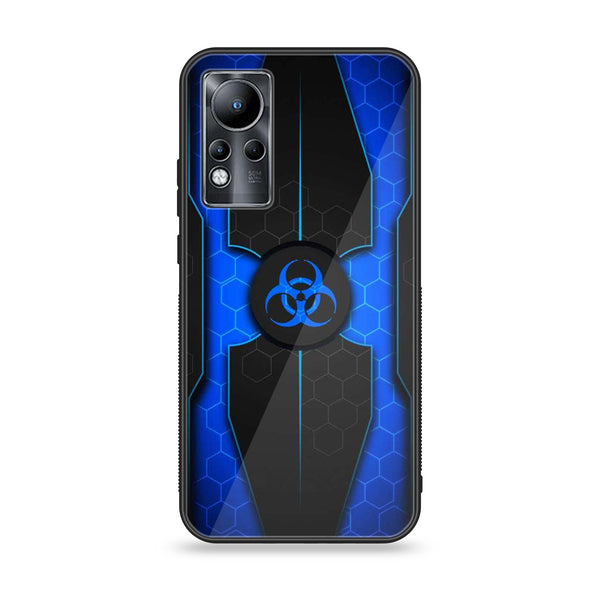 Infinix Note 11/ Note 12 G88   - Biohazard Sign Design 1 - Premium Printed Glass soft Bumper shock Proof Case CS-8275 CS-13329