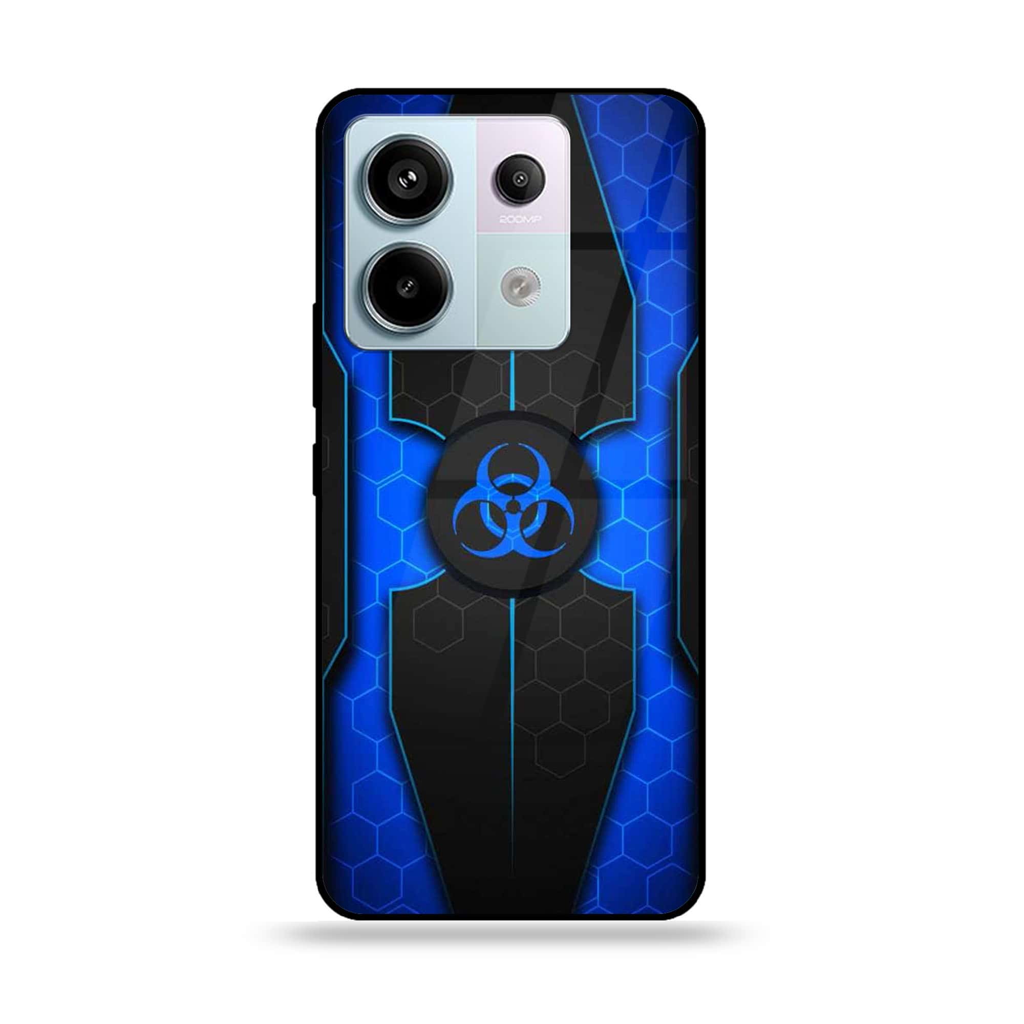 Redmi Note 13 - Biohazard Sign Series - Premium Metal Printed soft Bumper shock Proof Case