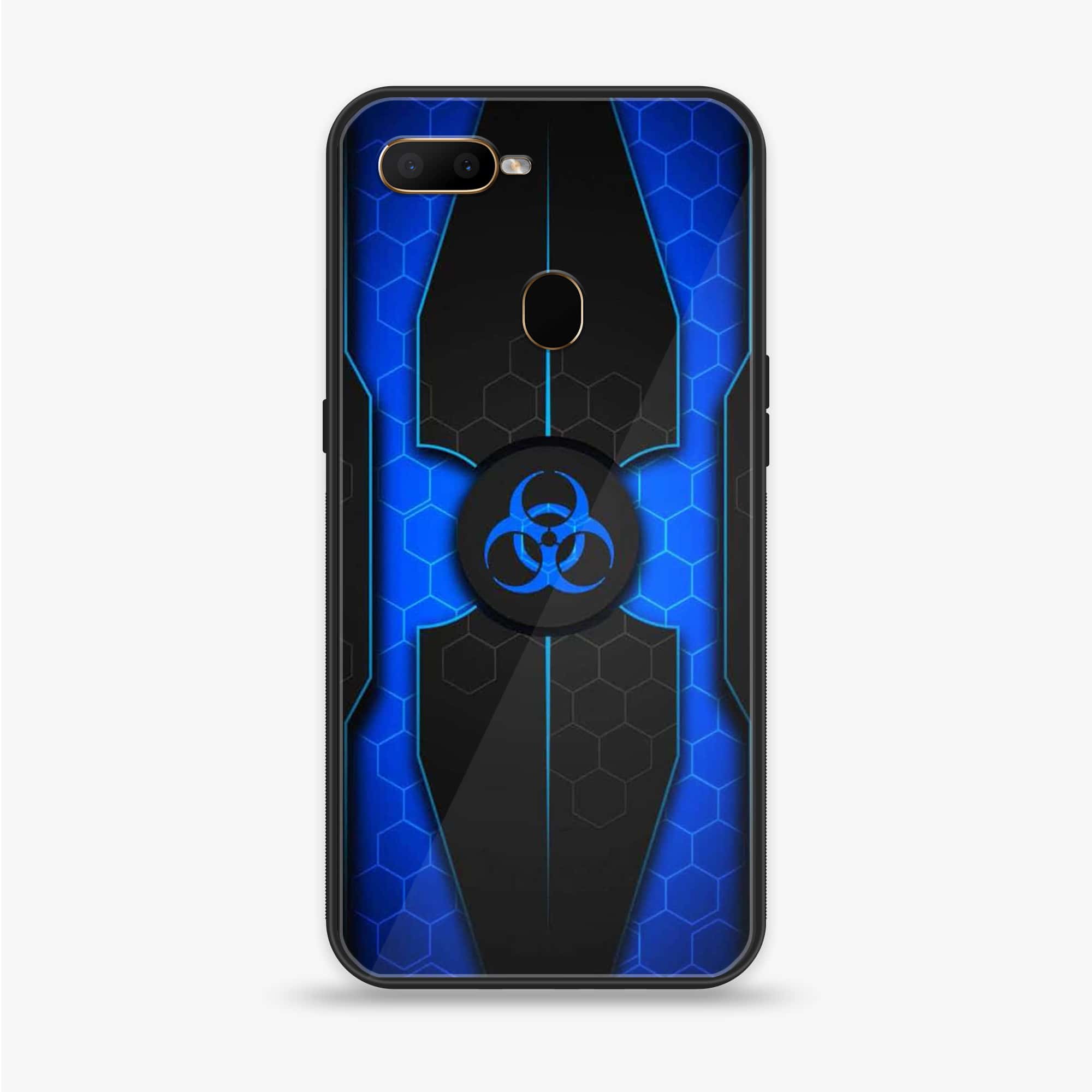 Oppo A12  - Biohazard Sign Series - Premium Printed soft Bumper shock Proof Case