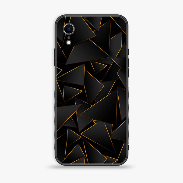 iPhone XR - 3D Design 4 - Premium Printed Glass soft Bumper shock Proof Case CS-14092