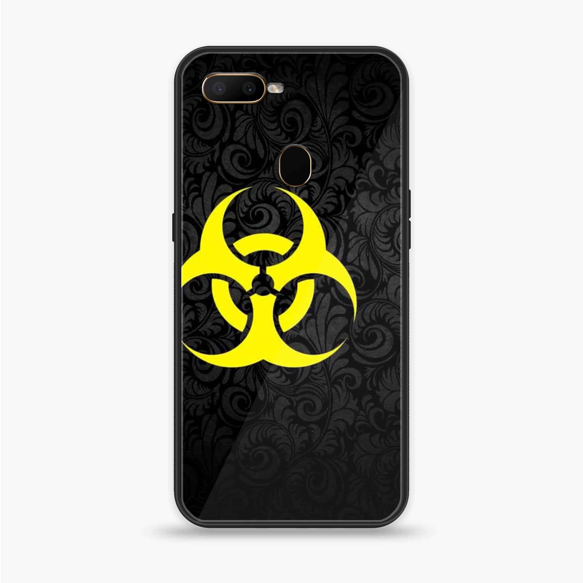 Oppo A12  - Biohazard Sign Series - Premium Printed soft Bumper shock Proof Case