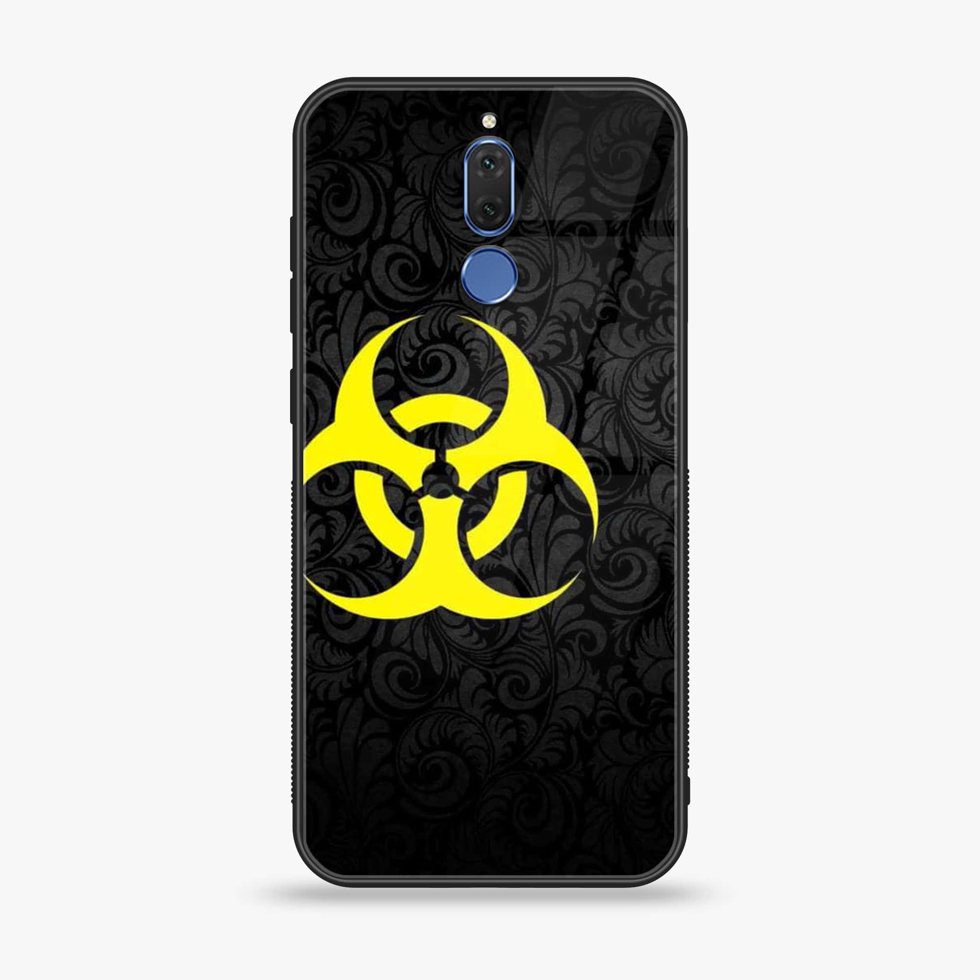 Huawei Mate 10 Lite - Biohazard Sign Series - Premium Printed Glass soft Bumper shock Proof Case