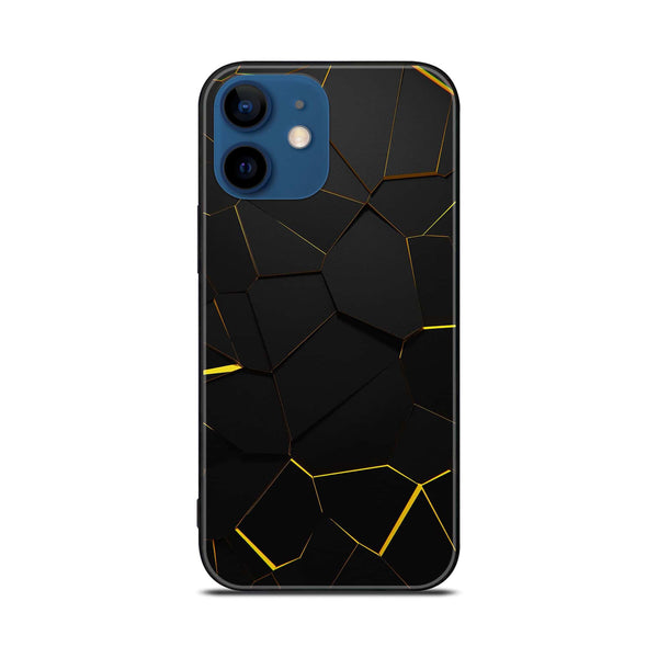 iPhone 11  3D Design 3  Premium Printed Glass soft Bumper shock Proof Case CS-16249