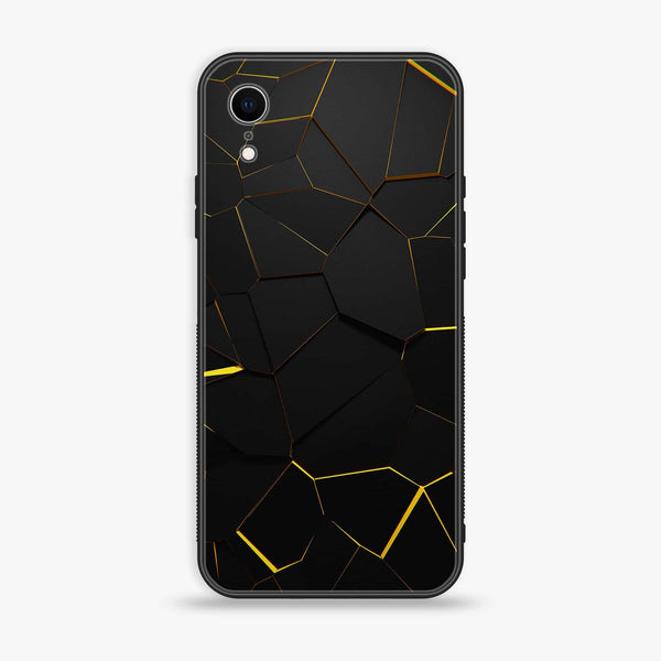 iPhone XR - 3D Designs - Design 3  Premium Printed Glass soft Bumper shock Proof Case  CS-20355