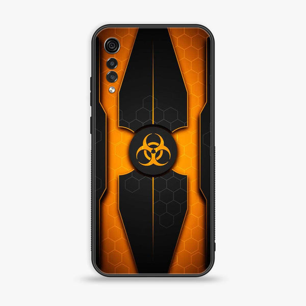 LG Velvet - Biohazard Sign Design 2 - Premium Printed Glass soft Bumper shock Proof Case CS-22941