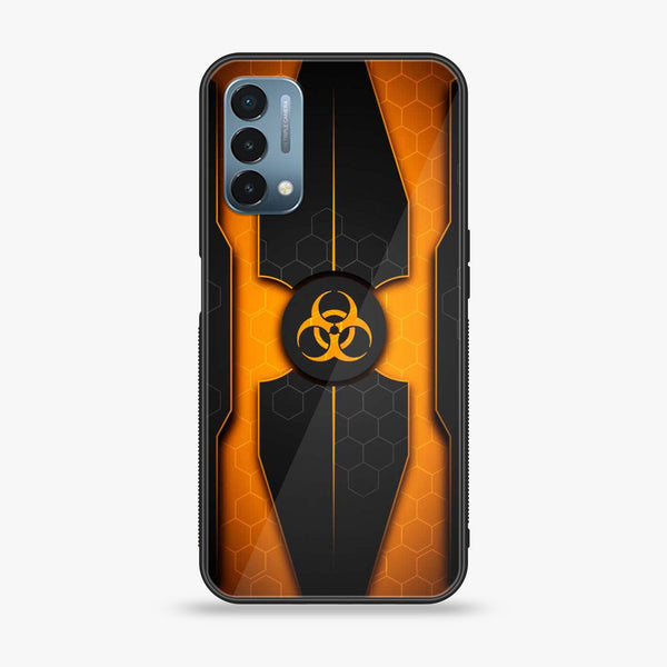 OnePlus Nord N200 5G - Biohazard Sign Design 2- Premium Metal Printed soft Bumper Shock Proof Case CS-11364