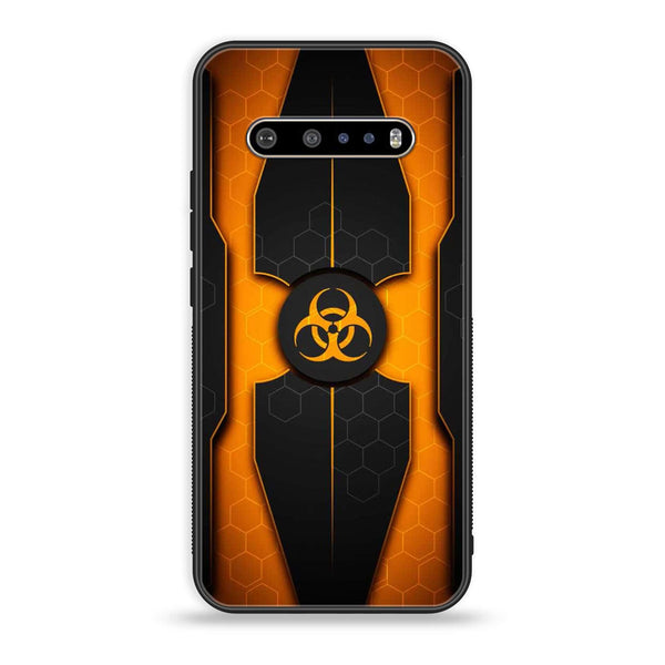 LG V60 Biohazard Sign Design 2 Premium Printed Glass soft Bumper shock Proof Case CS-45874