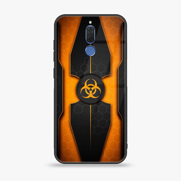 Huawei Mate 10 Lite - Biohazard Sign Series Design 2  - Premium Printed Glass soft Bumper shock Proof Case CS-20491