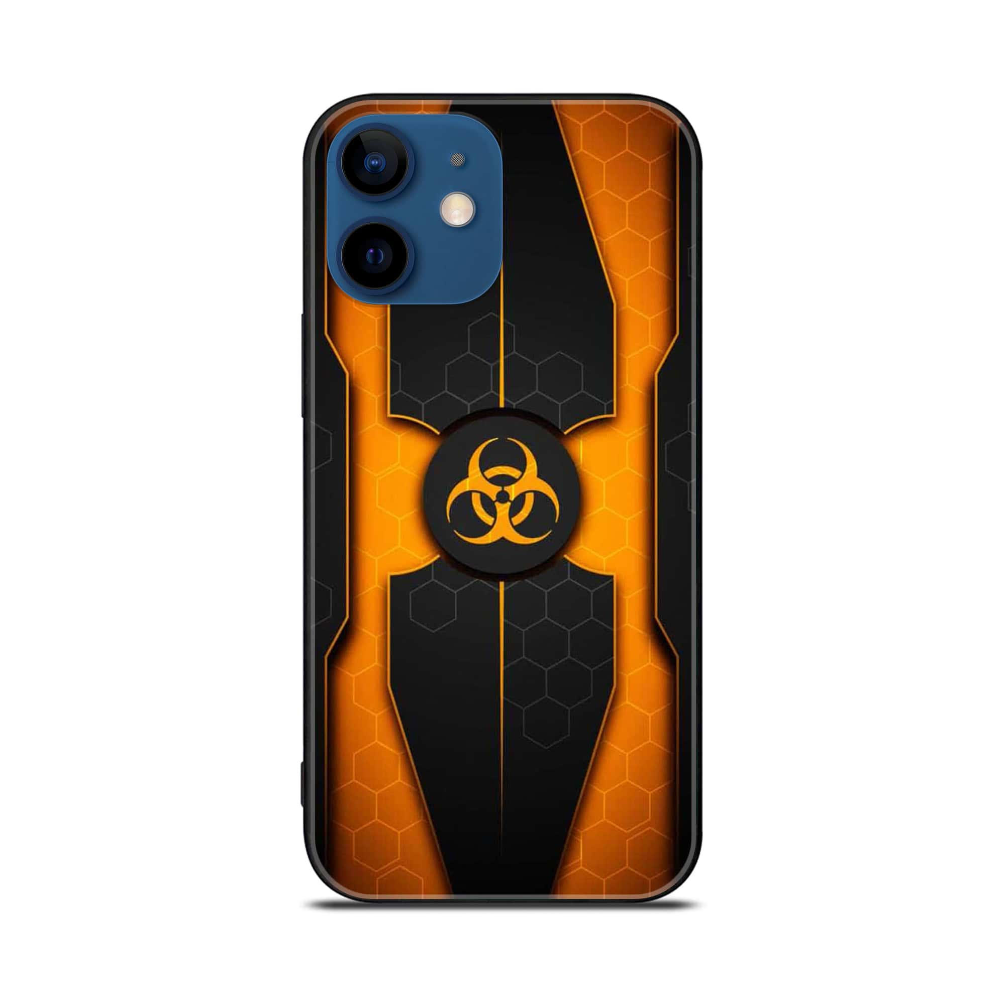 iPhone 11  Biohazard Sign  Premium Printed Glass soft Bumper shock Proof Case